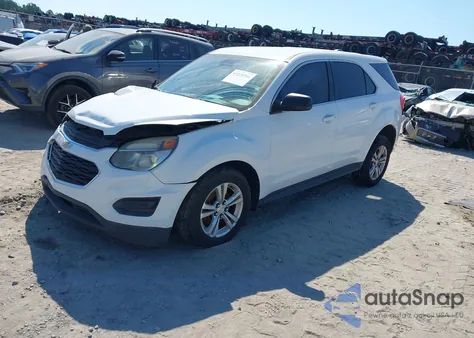 2016 Chevrolet Equinox Ls из США, поврежденный, VIN 2GNALBEKXG1123053
